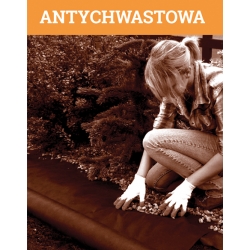 Agrowłóknina czarna antychwastowa - do ściółkowania - 3,20 x 5,00 m
