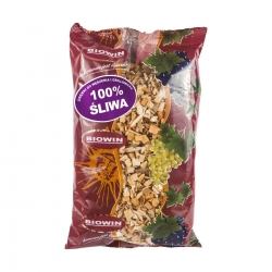 Zrębki drzewne do wędzenia i grillowania - 100% śliwa - 0,45 kg