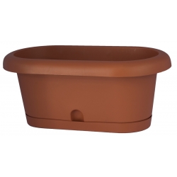 Zestaw balkonowy Lotos - terakota - 40 cm