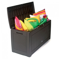 Skrzynia do ogrodu, na balkon lub taras - Boxe Matuba - 310 litrów - umbra