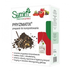 Pryzmatix BIO - preparat z żywymi mikroorganizmami do kompostowania - Sumin - 900 g