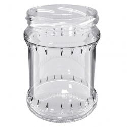 Słoiki zakręcane szklane na miód - fi 82 - 500 ml z zakrętkami "Słoiki miodu" - 120 szt.