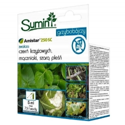 Amistar 250 SC - na choroby grzybowe warzyw - Sumin - 5 ml