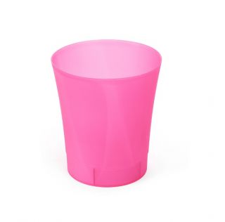 Orchidea - osłonka do storczyków - różowa transparentna - 12,5 cm