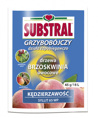 Syllit 65 WP - na kędzierzawość liści drzew owocowych - Substral - 45 g